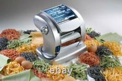 Electric Pasta Maker- Imperia Pasta Presto Non-stick Machine w 2 Cutters and 6 T
