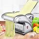 Electric Pasta Maker Machine Dumpling Dough Skin Noodle Spaghetti Making 4 Knife