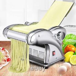 Electric Pasta Maker Machine Dumpling Dough Skin Noodle Spaghetti Making 4 Knife