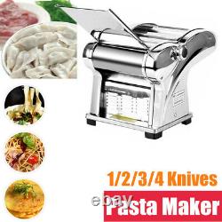 Electric Pasta Maker Machine Noodle Maker Dough Spaghetti Roller Pressing Machin