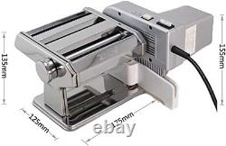 Electric Pasta Maker Machine with Motor Set Stainless Steel Pasta Roller Machine