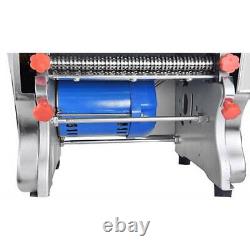 Electric Pasta Maker Noodle Machine Dumpling Skin Roller Steel Commercial Home