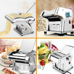 Electric Pasta Maker Noodle Maker Roller Machine 6 Thickness Setting 2 Cutters