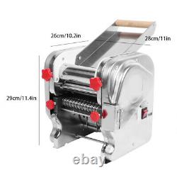 Electric Pasta Maker Stainless Steel Noodles Roller Machine For Home Restau JY