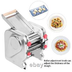 Electric Pasta Maker Stainless Steel Noodles Roller Machine For Home Restau TP