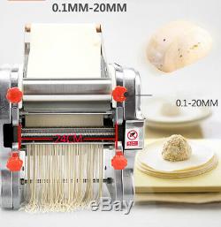 Electric Pasta Press Maker Noodle Machine Dumpling Skin Home Commercial 110V US
