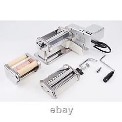 Electric Ravioli Pasta Maker with Motor Automatic Pasta Machine with Hand Cra