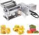 Electric Ravioli Pasta Maker With Motor Automatic Pasta Machine With Hand Crank