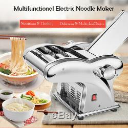 Electric noodle maker stainless, dough sheeter dough roller pasta maker machine