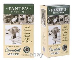 Fantes Cavatelli Maker Machine for Authentic Italian Pasta, The Italian