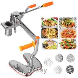 HG Home Manual Noodle Maker Stainless Steel Pasta Press Making Machine With7