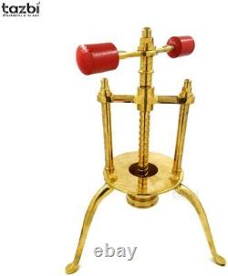Heavy Brass Sevanazhi, Sev Sancha Machine with Free 2 Solid Jali For idiyappam