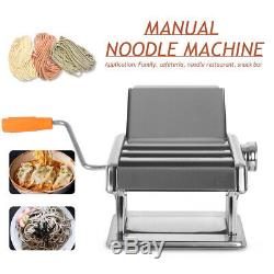 Household Manual Noodle Roller Machine Stainless Steel Pasta Maker Dumpling Skin