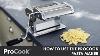 How To Use The Procook Pasta Maker Making Fresh Pasta Easy