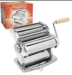 Imperia I-pasta pasta machine (manual) with box, New Italian