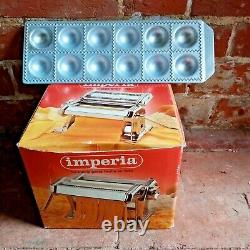 Imperia Italian Pasta Maker Machine and Raviolamp Ravioli tray