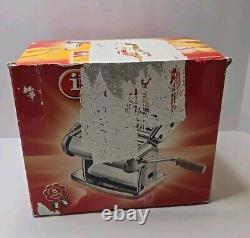 Imperia Pasta Facile Ravioli Machine & Motor iPasta Made Italy With Boxes Books