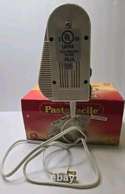 Imperia Pasta Facile Ravioli Machine & Motor iPasta Made Italy With Boxes Books