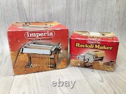 Imperia Pasta Machine SP150 With Ravioli Attachment