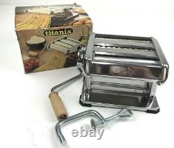 Imperia Pasta Maker Machine And Stendipasta Drying Rack Both New Old Stock