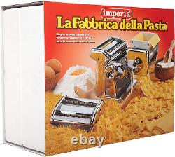 Imperia Pasta Maker Machine Deluxe 11 Piece Set W Machine Attachments Recipe