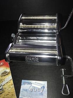 Imperia Pasta Maker Machine Heavy Duty Stainless Steel with Easy Lock