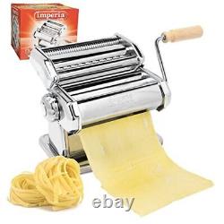 Imperia Pasta Maker Machine Heavy Duty Steel Construction w Easy Lock 150