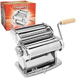 Imperia Pasta Maker Machine Heavy Duty Steel Construction w Easy Lock 150