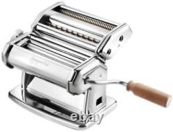 Imperia Pasta Maker Machine Heavy Duty Steel Construction w Easy Lock Dial and