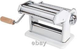 Imperia Pasta Maker Machine, White, Made in Italy Heavy Duty Steel