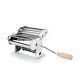 Imperia Pasta Maker Machine, White, Made In Italy- Heavy Duty Steel Construct