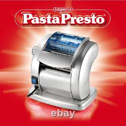 Imperia Pasta Presto Electric Pasta Maker 100% Non Stick Machine with 2 Built