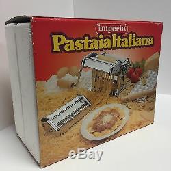 Imperia Pasta Ravioli Roller Maker Machine Set Pastaia Italiana 151