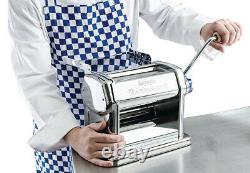 Imperia RMN 220 Manual Italian Pasta Machine Maker Dough Roller For Pro Usage