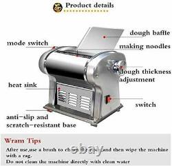 JIAWANSHUN Electric Noodle Maker Machine Semi-automatic Pasta Maker Machine f
