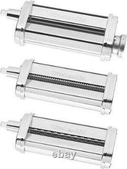 KITCHENAID 3-Piece Pasta Roller & Cutter SetFettuccine SpaghettiKSMPRA