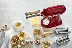 KITCHENAID 3-Piece Pasta Roller & Cutter SetFettuccine SpaghettiKSMPRA