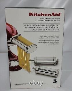 KitchenAid Stand Mixer Attachment 3-Piece Pasta Roller & Cutter Set (BRAND NEW)