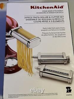 KitchenAid Stand Mixer Attachment 3-Piece Pasta Roller & Cutter Set (BRAND NEW)