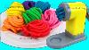 Learn Colors With Play Doh Pasta Spaghetti Making Machine Toy Appliance And Surprise Toys