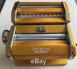MARCATO ATLAS 150 PASTA MACHINE Made In Italy GOLD POLYMER CLAY
