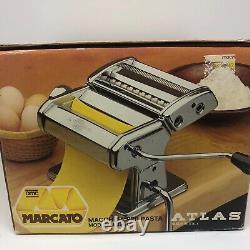 MARCATO Atlas No 150 Pasta Noodle Maker Machine Vintage With Box Made In Italy