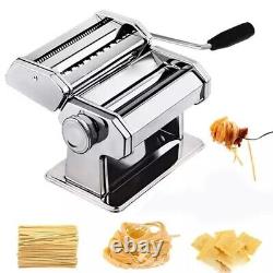 Make Perfect Pasta at Home with the Stainless Steel Pasta Maker Machine