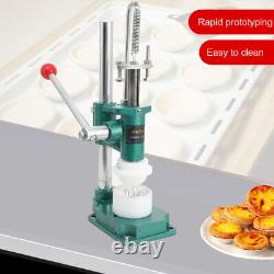 Manual Egg Tart Maker Tart Shell Molding Pressing Machine Pasta Dough Extruder