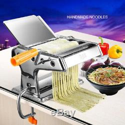 Manual Maker Machine Stainless Steel Kitchen Pasta Lasagne Spaghetti Tagliatelle