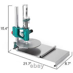 Manual Pastry Press Machines Stainless Steel 7.8 Cake Pizza dough Bread Press