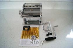 Marcato Atlas 150 Pasta Machine & Marcato Tacpasta Blue Drying Rack