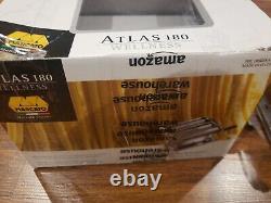 Marcato Atlas 180 Pasta Machine with Cutter, Hand Crank & Instructions, Steel