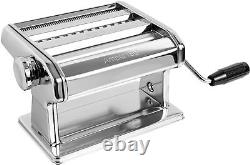 Marcato Atlas Ampia 180 Pasta Machine, Made In Italy, Silver