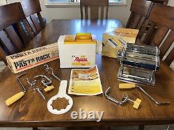 Marcato Atlas Deluxe Model 150 and Regina Wellness Pasta Noodle Maker Bundle